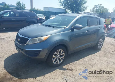 2015 Kia Sportage Lx from USA, damaged, VIN KNDPB3AC2F7758960